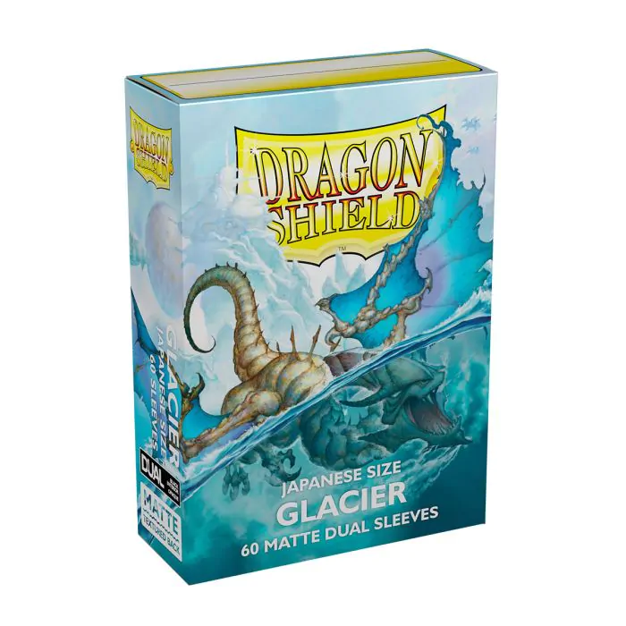 Dragon Shield - Dual Matte Japanese Size Sleeves 60pk - Glacier Miniom