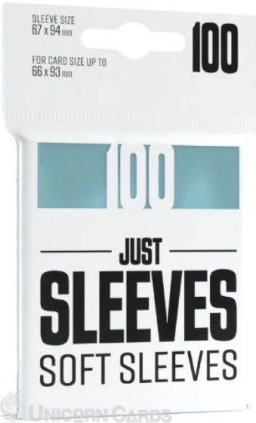 Gamegenic - Just Sleeves Soft Sleeves (100 ct.)