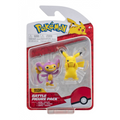 Pokemon - Battle Figure Pack - Aipom & Pikachu