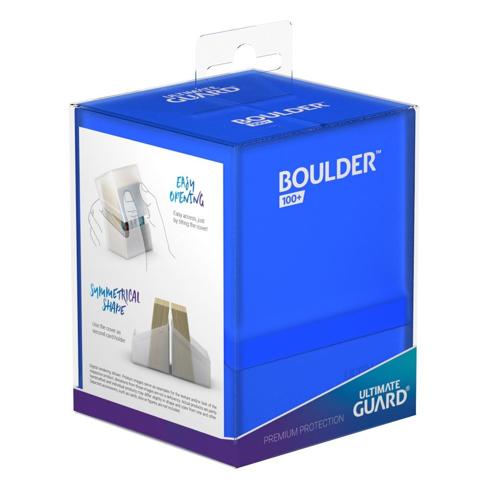 Ultimate Guard - Boulder Deck Case 100+ - Sapphire
