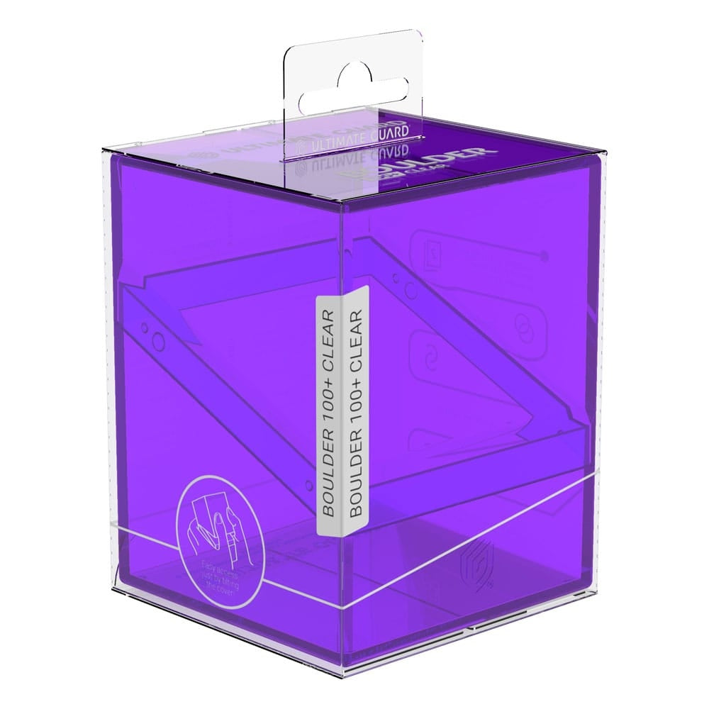 Ultimate Guard - Boulder Deck Case 100+ Clear - Amethyst
