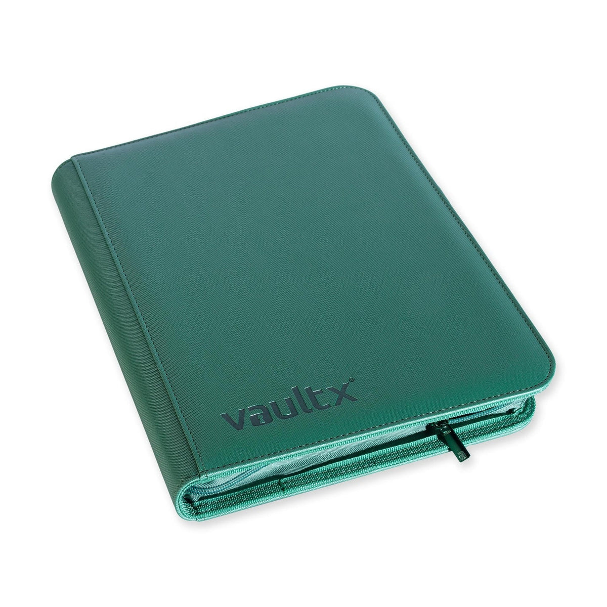 Vault X - 9-Pocket Exo-Tec Zip Binder - Metallic Green