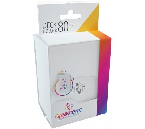 Gamegenic - Deck Holder 80+ - White