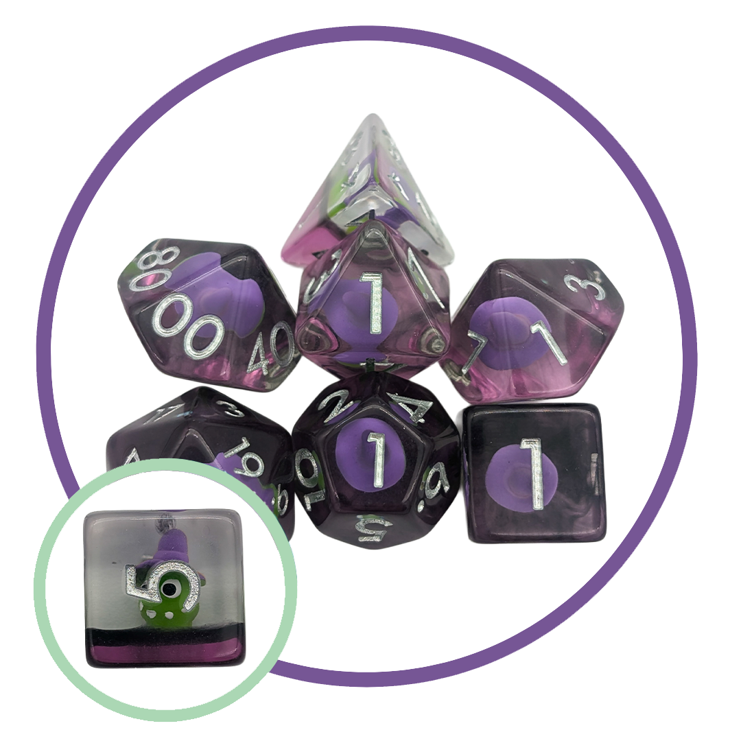 Mystery Dice Goblin - Spooky Collection - Goblin Inclusion Dice Set