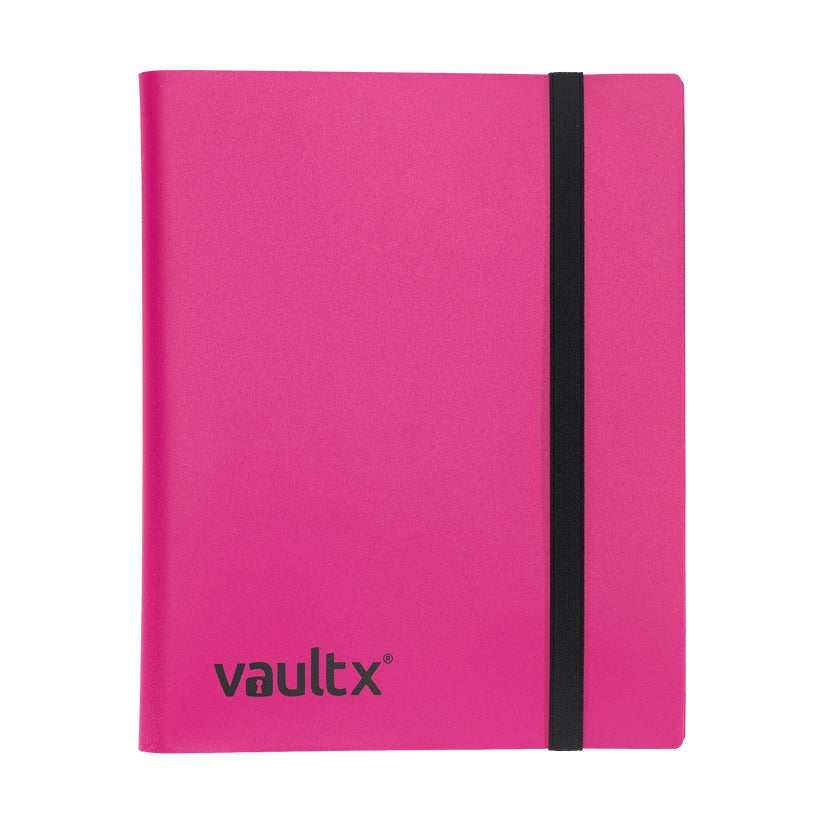 Vault X - 9-Pocket Strap Binder - Pink