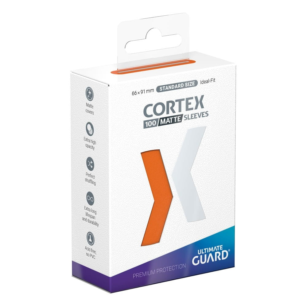 Ultimate Guard - Cortex Sleeves Standard Size - Orange Matte (100 ct.)