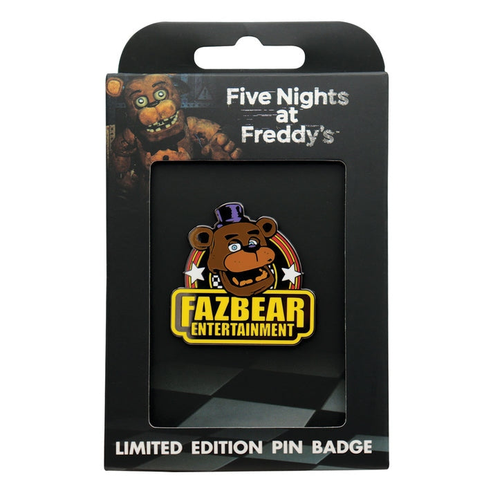 Five Nights at Freddy's - Fazbear Entertainment Pin Badge