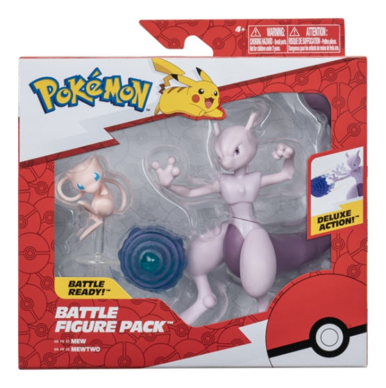 Pokemon - Battle Figure Pack - Mewtwo & Mew
