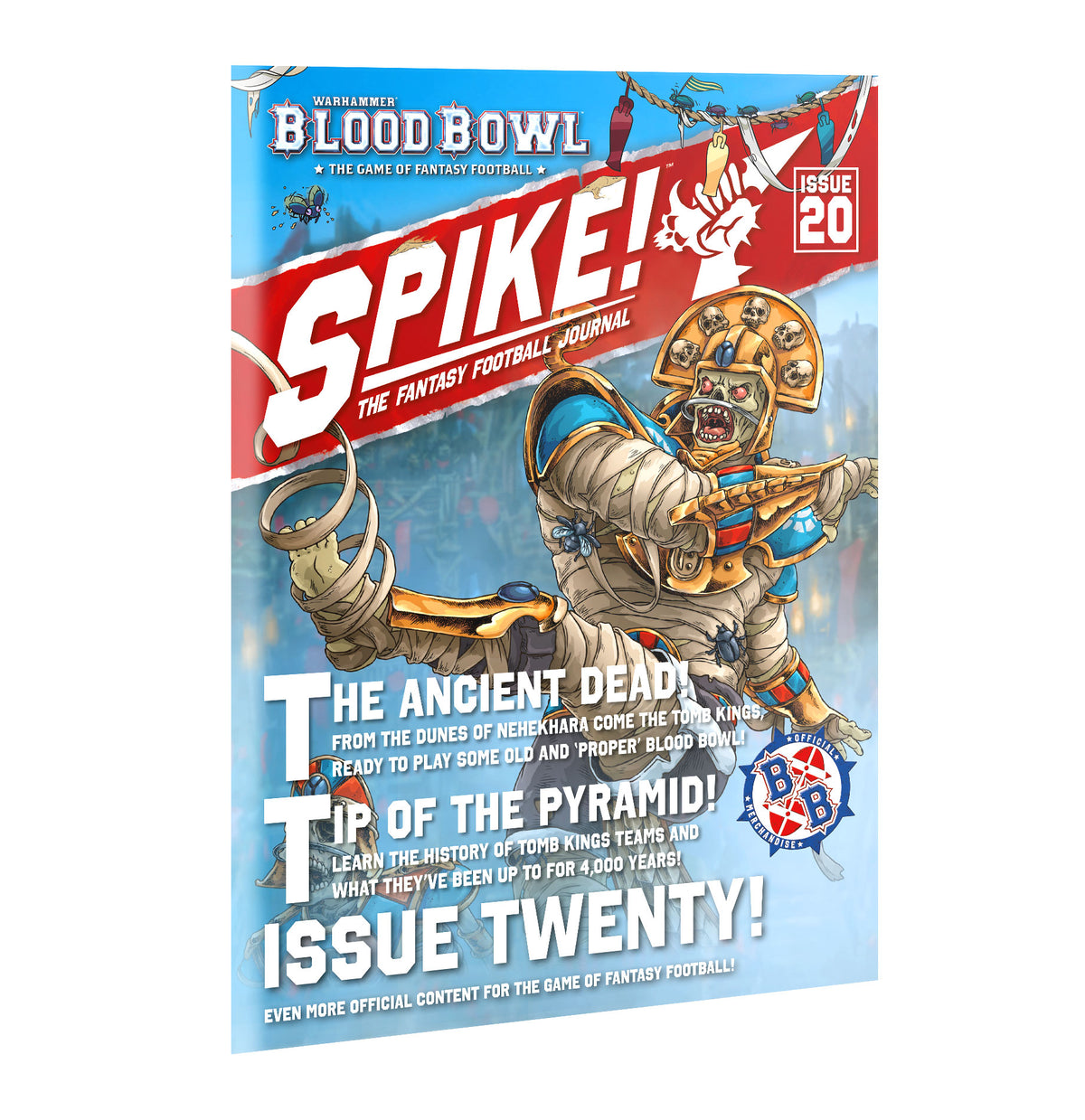 Blood Bowl Spike Issue 20 Tomb Kings Nehekharan Nightmares Edition