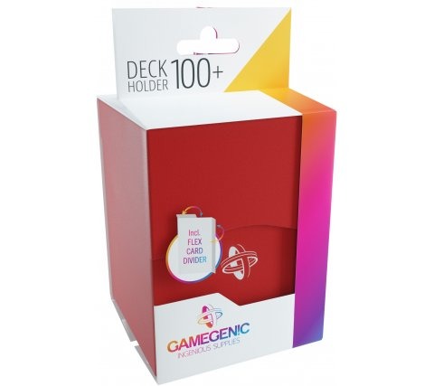 Gamegenic - Deck Holder 100+ - Red