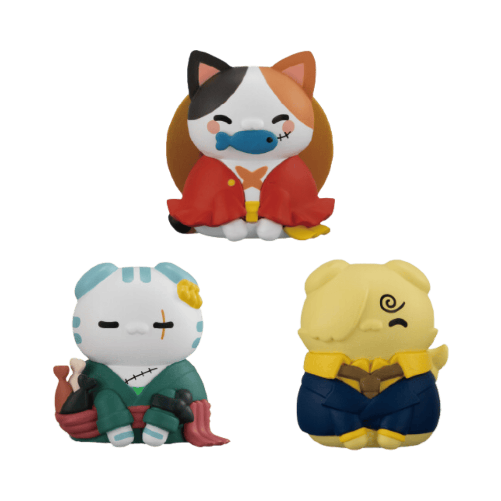 Megahouse Mega Cat Project One Piece Happy Trio 2024