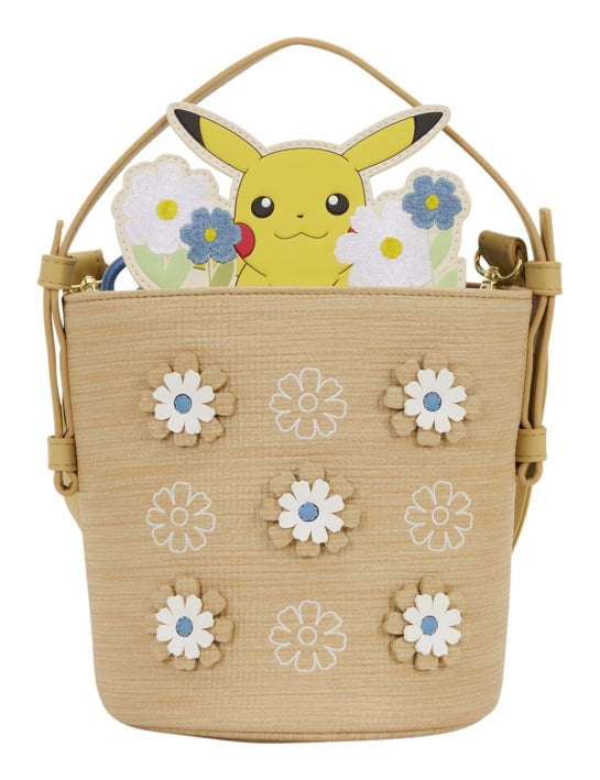 Loungefly - Pokemon Floral Pikachu Crossbody Bag