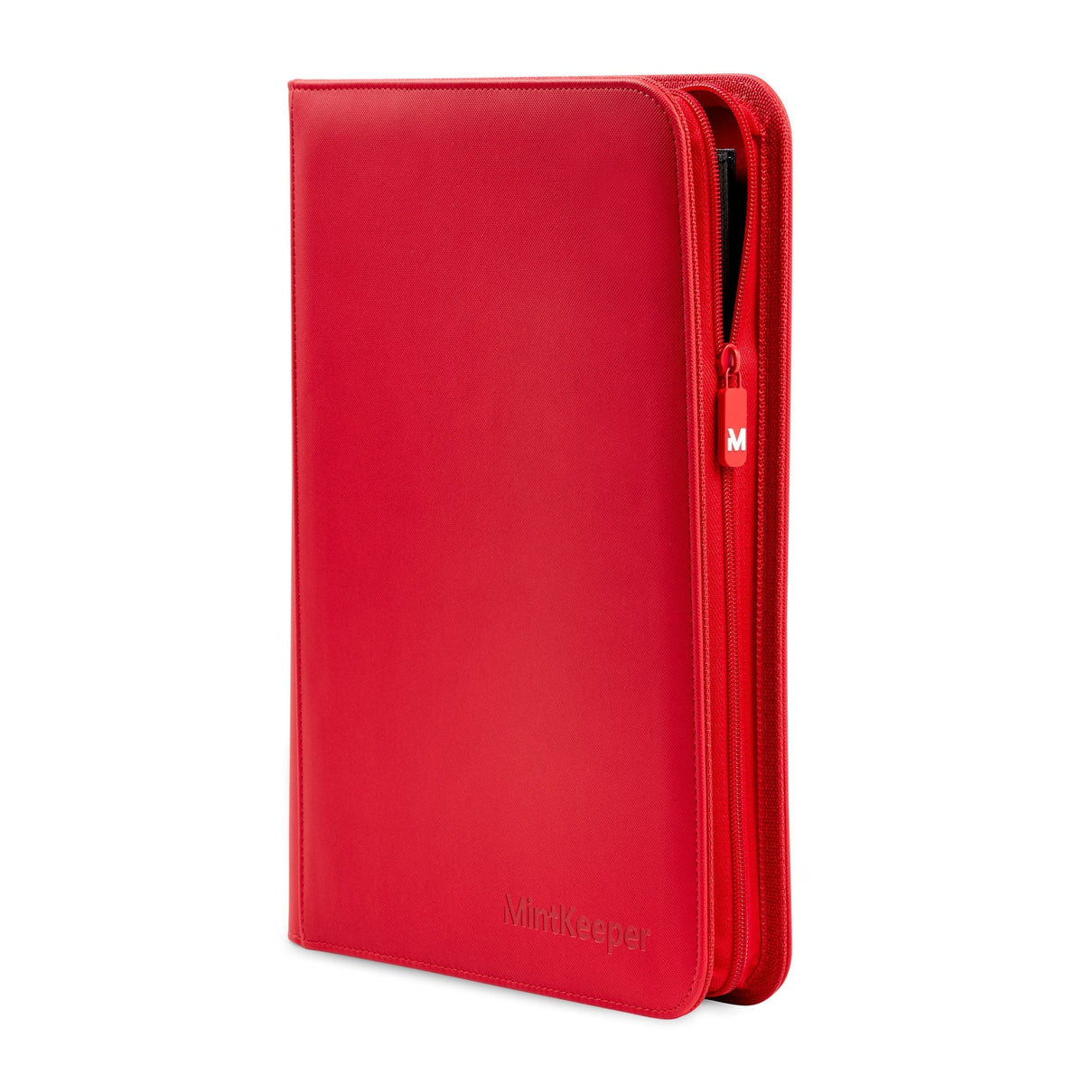 MintKeeper - 252 Toploader Binder - 9 Pocket Red