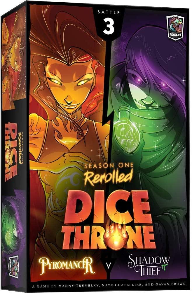 Dice Throne Season One Rerolled Box 3: Pyromancer vs. Shadow Thief