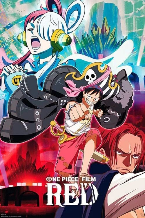 One Piece - Poster Maxi 91.5x61 - Red Movie