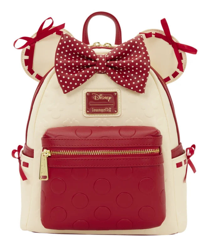 Loungefly - Minnie Rock The Dots Mini Backpack