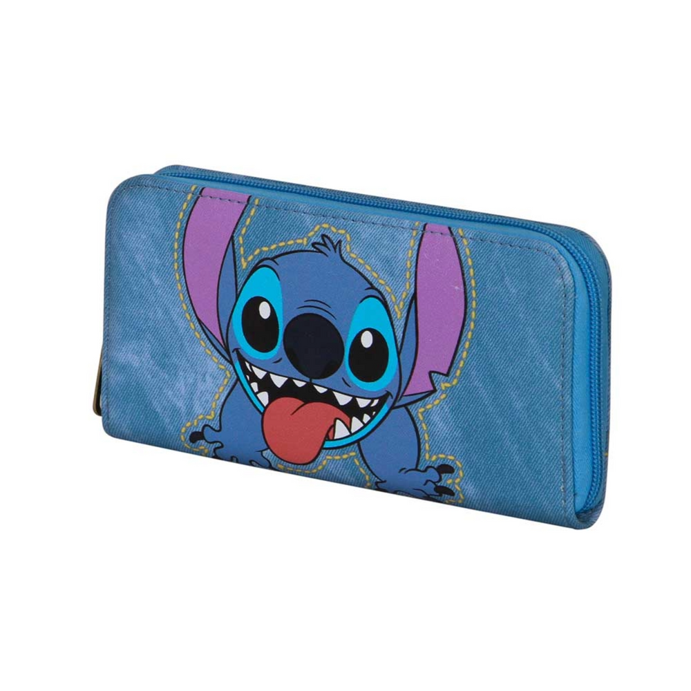Karactermania Disney Lilo & Stitch Up Essential Wallet - Blue