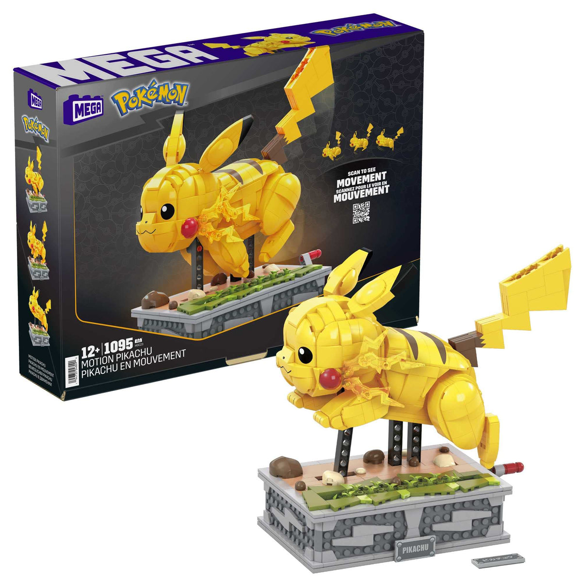 MEGA - Pokemon Motion Pikachu Construction Set