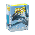 Dragon Shield - Dual Matte Standard Size Sleeves 100pk - Sky Blue & Silver