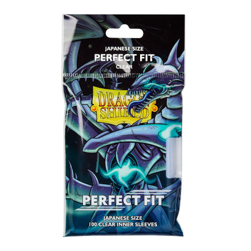 Dragon Shield - Perfect Fit Japanese Size Inner Sleeves 100pk - Clear