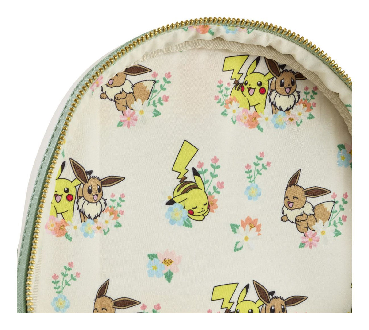Loungefly - Pokemon Pikachu & Eevee Floral Mini Backpack