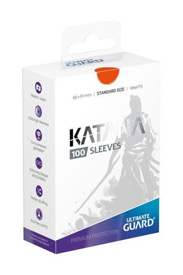 Ultimate Guard - Katana Sleeves Standard Size - Orange (100 ct.)