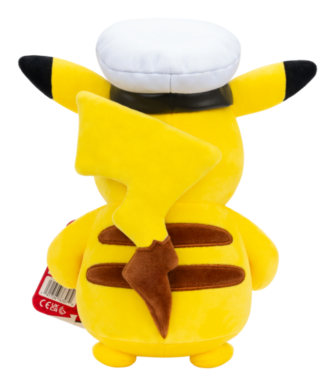 Pokemon - 8" Captain Pikachu Plush